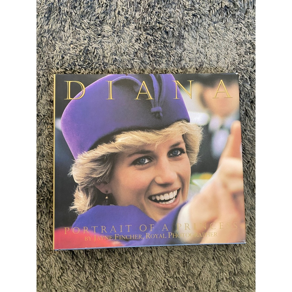 Diana Portrait of a Princess Hardcover Book Jayne Fincher Royal Photographer